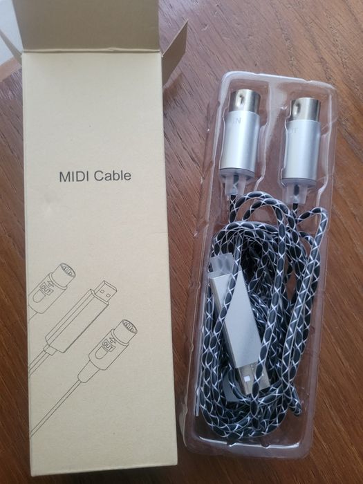 Кабель із midi на usb для синтезатора