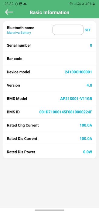 Батарея для інвертора ДБЖ Marsriva LiFePO4 25.6V 100А 2560Вт/г