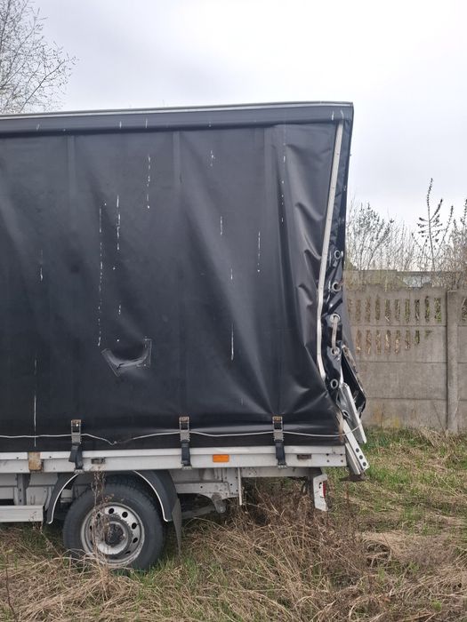 Fiat Ducato 2021 rok Plandeka Uszkodzony