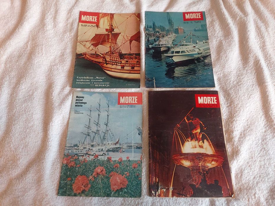 Gazety Morze z 1976-80 roku