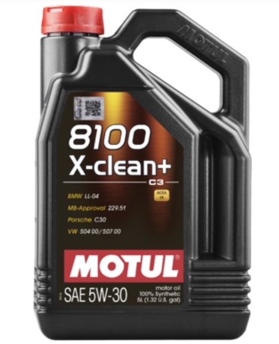 Масло моторне Motul 8100 x-clean+ SAE 5w-30