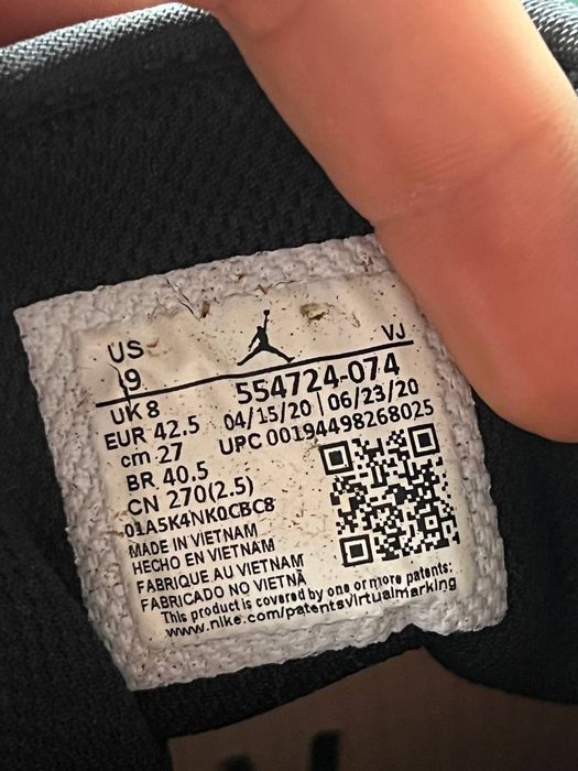 Sneakersy, Buty Nike Air Jordan 1 Mid Skórzane Streetwear Black Red