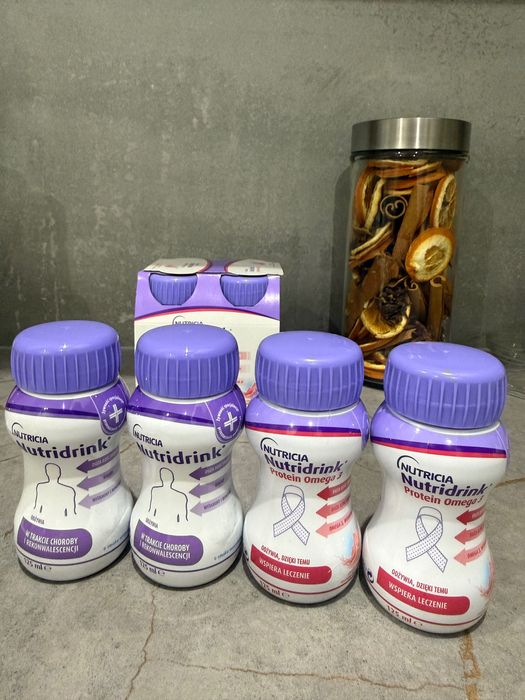 Nutridrink Omega 3 rześkie smaki oraz neutralny