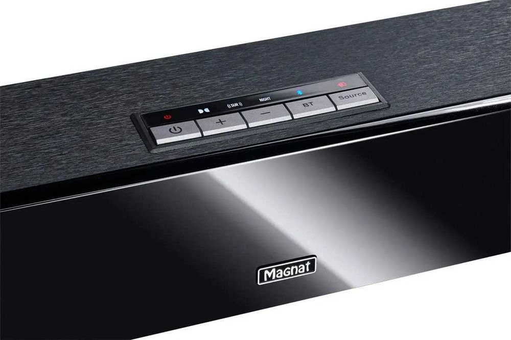 Nowy Soundbar Magnat SBW 280 2.1 260W Bluetooth aptX HDMI ARC optyczne miniJack aux