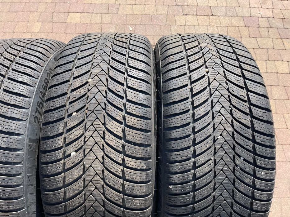 4057. Koła zimowe Audi Q7 4L oryginał 275/45/20 opony 2025r 8mm