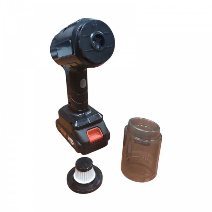 Автомобильный аккумуляторный пылесос Dust collector 1 аккумулятор