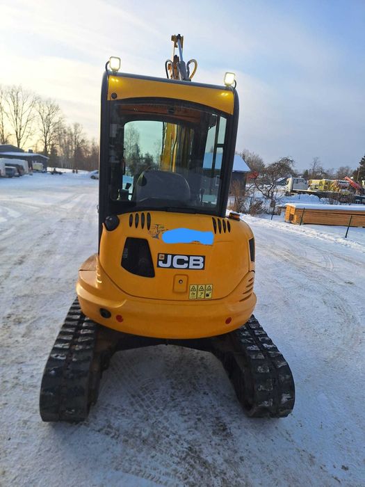 Minikoparka Jcb 8035 Zts stan bdb yoistick 2 łyżki nie Kubota
