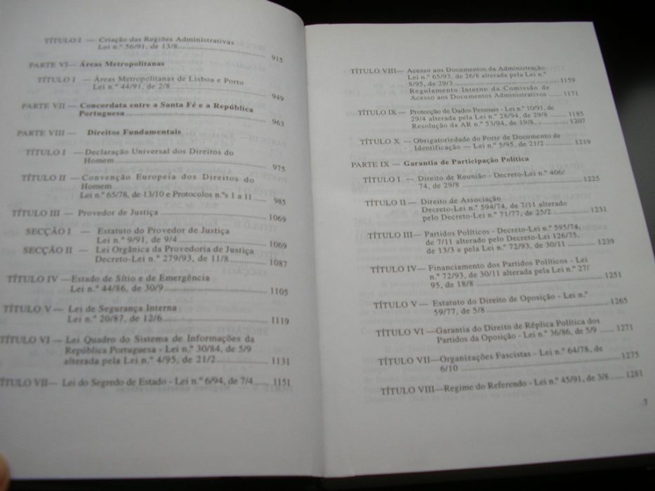 Textos Fundamentais de Direito Constitucional, Reboredo Soares