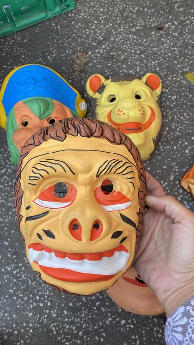 Antigas mascaras carnaval