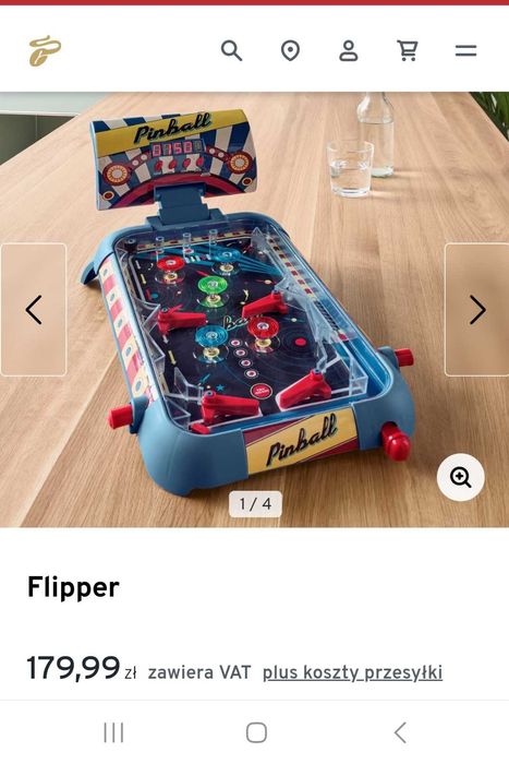 Flipper- zabawka z tchibo
