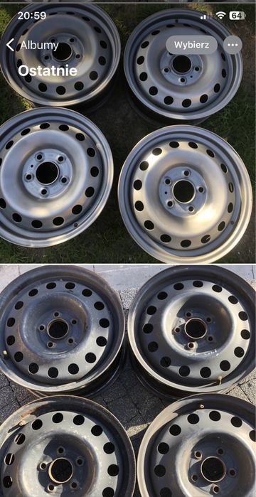 Felgi 15 i 16 5x114.3 mazda kia Hyundai mitsubishi Suzuki Honda