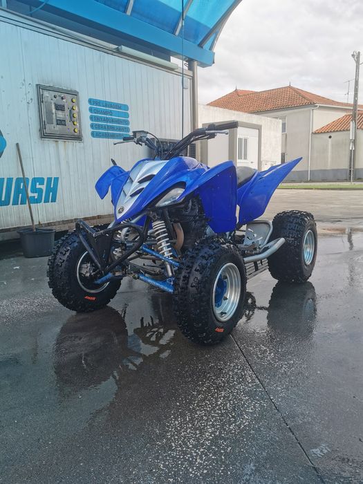 Yamaha raptor 350, matrículada