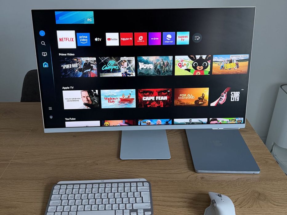 Samsung M8 32” 4K Smart Monitor do pracy i home office