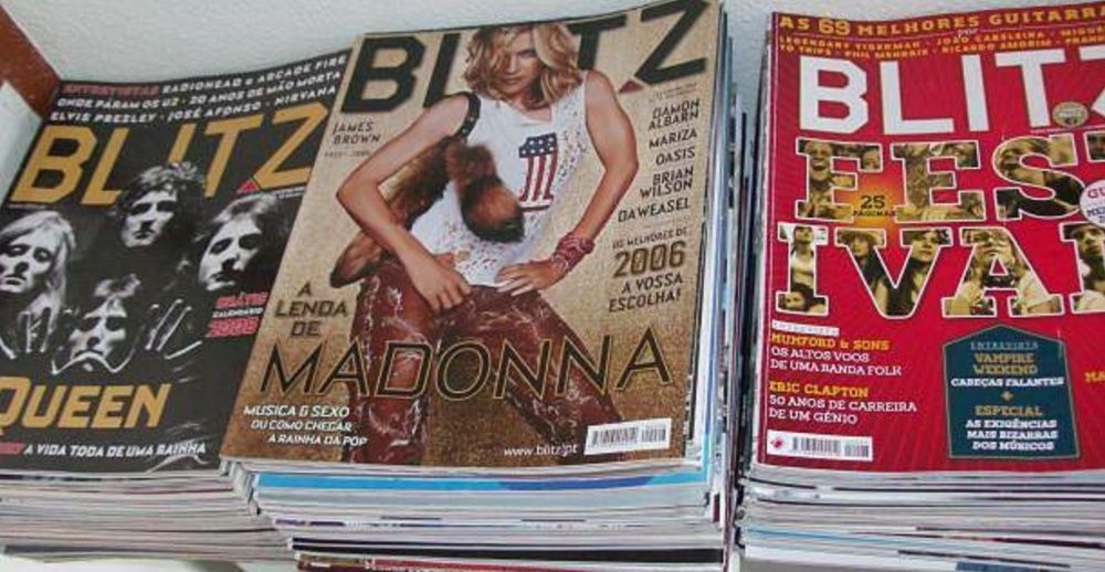 Vendo/Troco revistas Blitz
