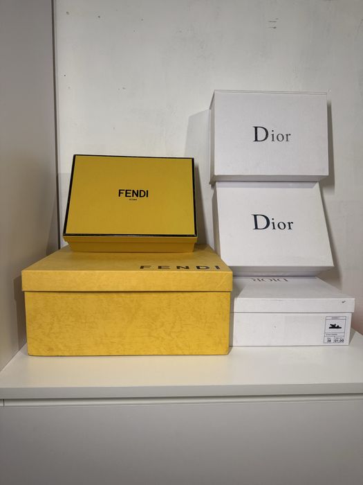 Оригінальні брендові коробки Gucci, Chanel, Hermes, Fendi, Dior.