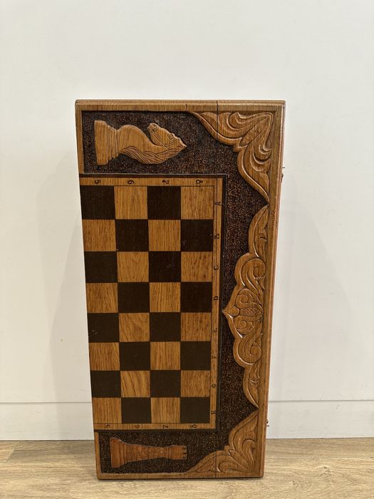 Нарди з натурального дерева, ручна робота