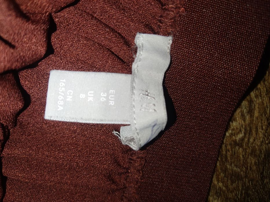 Спідниця плісерована шоколадного кольору