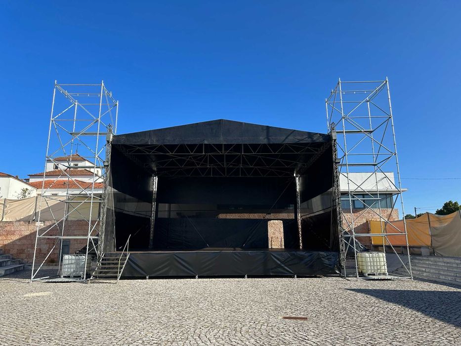 Palco 12.5x10m para Eventos
