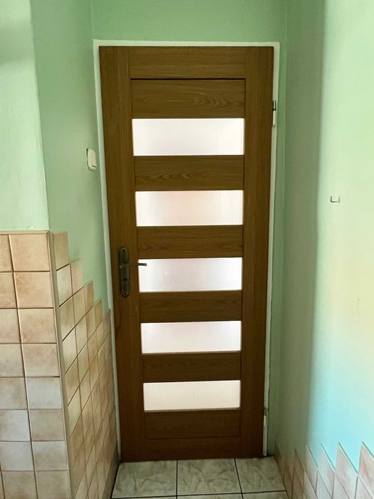 Drzwi wewnętrzne dąb zamki klamki