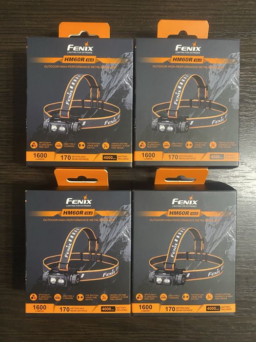 Налобний ліхтар Fenix HM60R V2.0