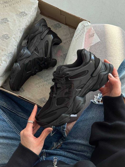 Кросівки New Balance 9060 Black Кроссовки Нью Беланс (36-45)