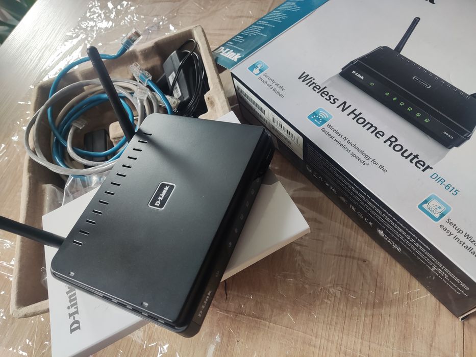 Router D-Link DIR-615, stan bdb, komplet