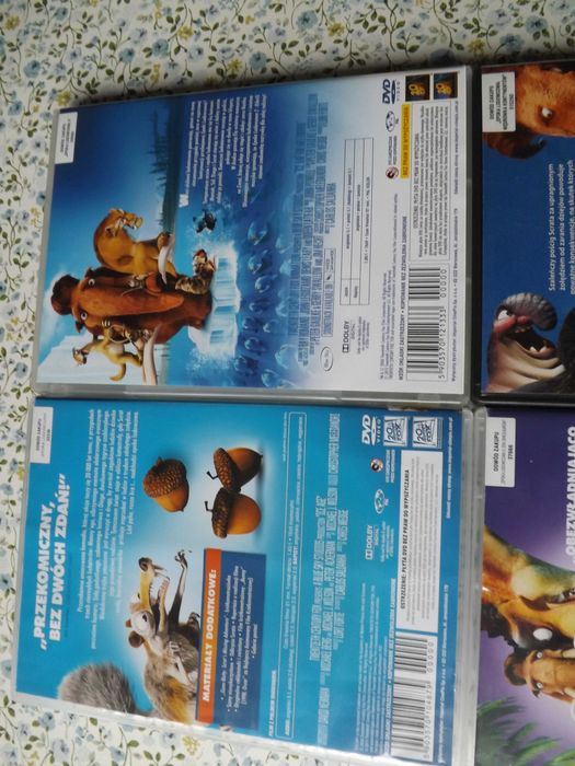 Epoka lodowcowa kolekcja komplet bajka dvd film