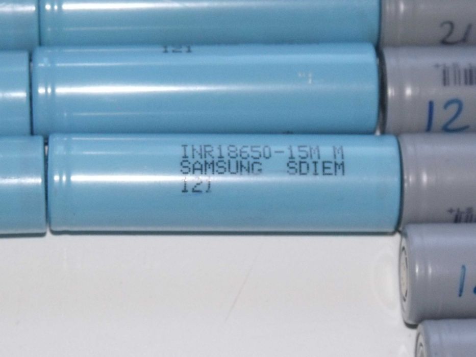 Аккумуляторы 18650 высокотоковые Samsung LG Lishen литий 74 шт