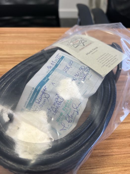 Pas skórzany Kajman Ranger - do broni - gruby - Nowy