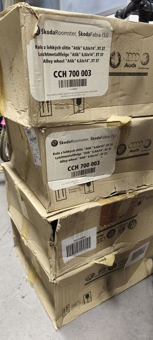 Jantes 14" originais Skoda Fabia