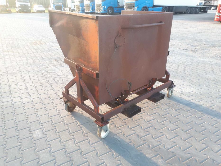 Kontener samowyładowczy Koliba Koleba do wózka widłowego