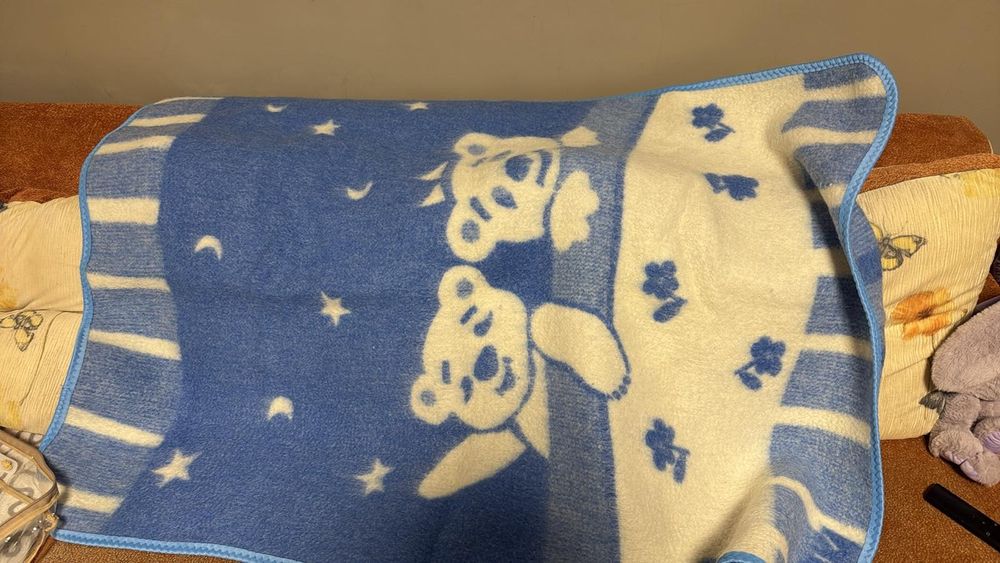 Дитячий плед вовна новий