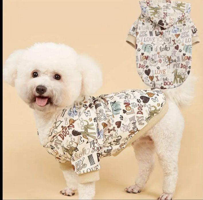 Пакет вещей на маленькую собачку или кошку,кофта ,худи ,майка дождевик