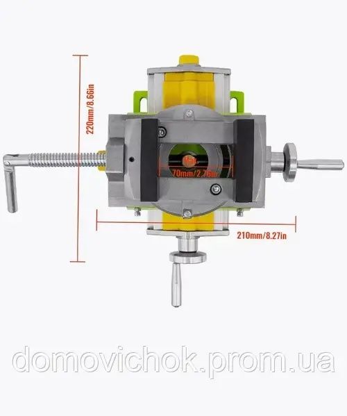 Тиски координатні BEKING BG-6369 75мм