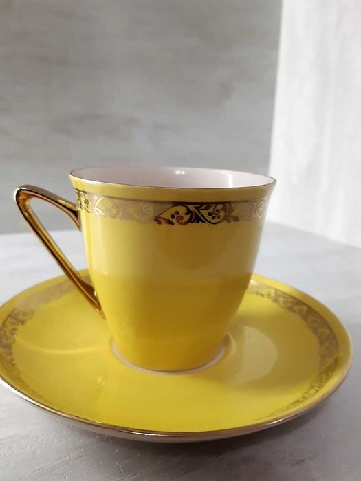 Porcelanowy serwis kawowy Tułowice ( 6 kolorów ).