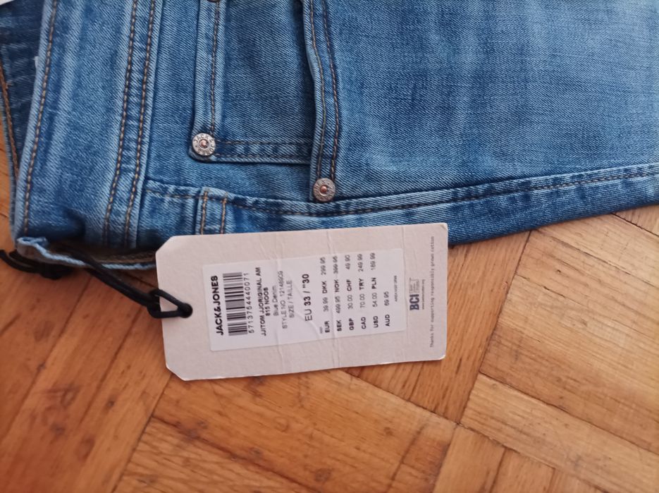 Spodnie jeansowe męskie Jack & Jones Tom