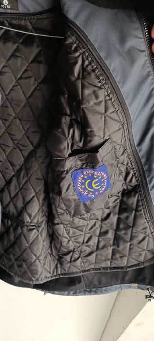 Casaco motard em cordura