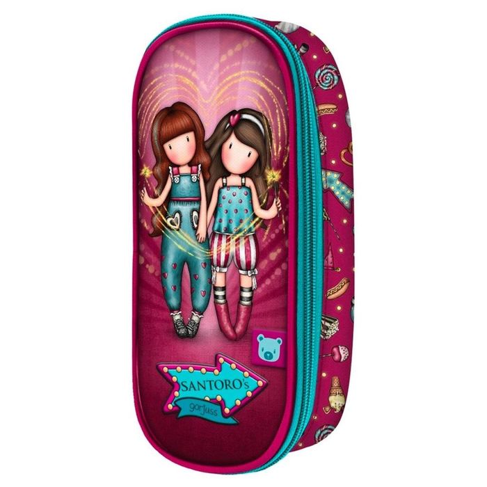 Piórnik na Suwak Gorjuss Fairground Fireworks Santoro ,119x237 mm