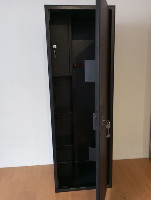 Сейф 120 × 40 × 35 см з касою полками на 3 одиниці
