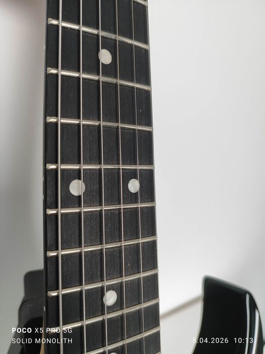 Harley Benton Superstrat bk Junior 3/4