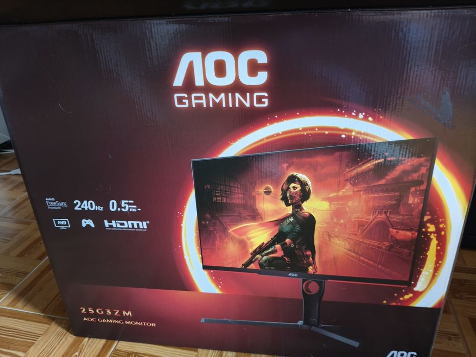 Ecrã gaming AOC 240hz