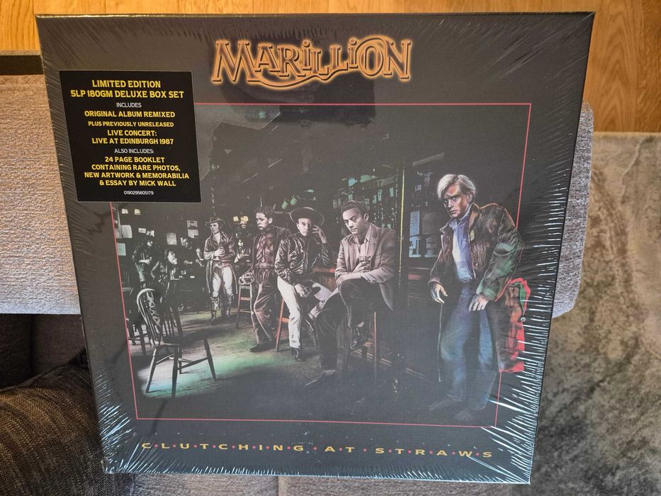 Marillion: Clutching At Straws (1987/2018) (5LP / Black Vinyl)