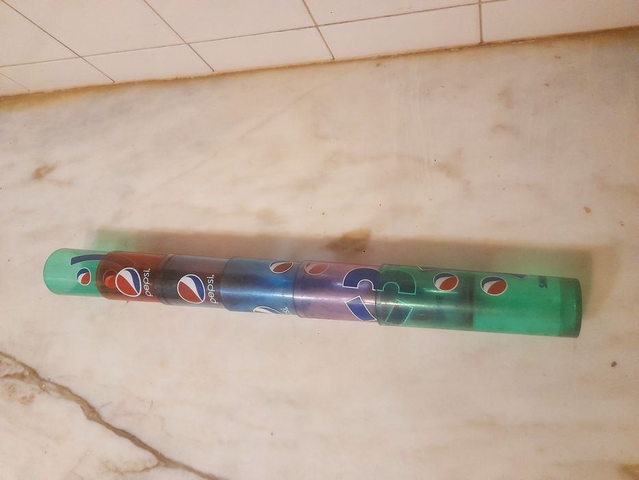 Conjunto de 6 Copos em Plástico Pepsi Vintage