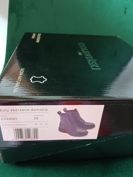 Buty damskie skórzane Cholewiński