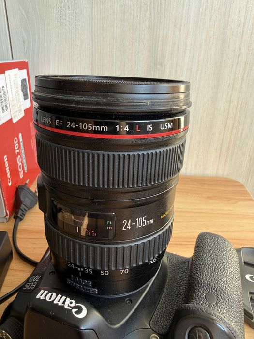 Canon 70D + проф. оптика серії L: EF 24-105mm f/4L IS USM