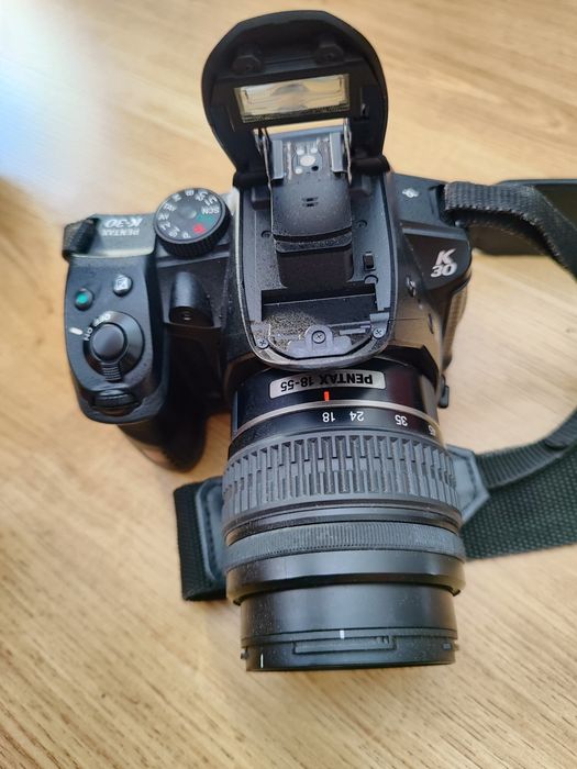 Aparat lustrzanka Pentax k-30, 5 obiektywowi
