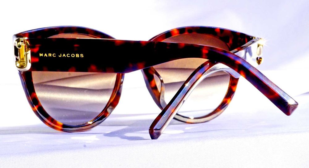 Okulary Marc Jacobs MARC 181S 086HA bursztynowe polaryzacja ray ban