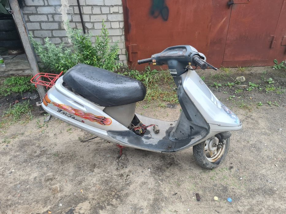 Honda tact 24 без мотора и переднего колеса