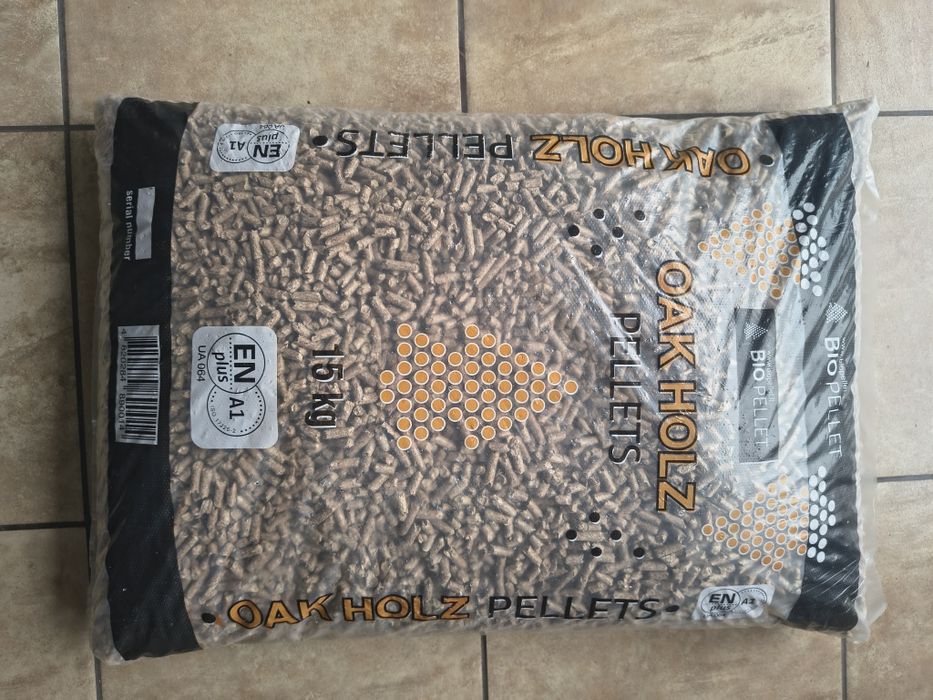 Certyfikowany PELLET PREMIUM dębowy OAK HOLZ Najwyższa Jakość