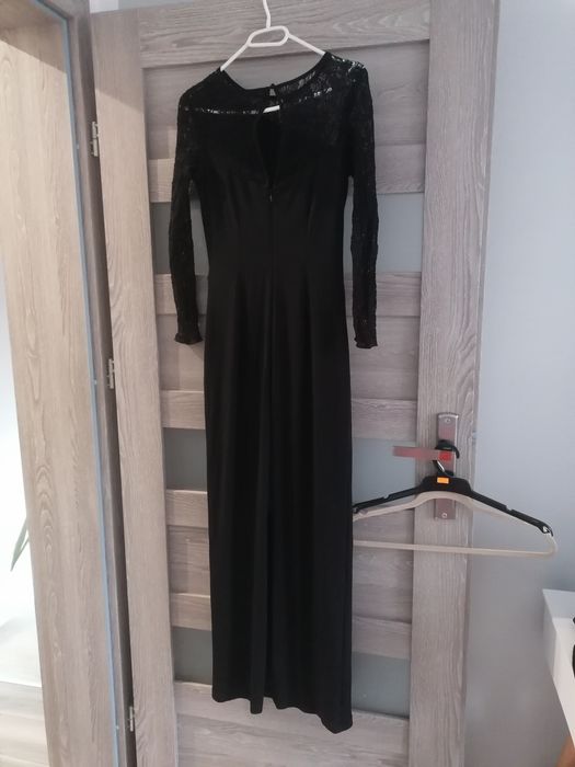 Czarna elegancka sukienka